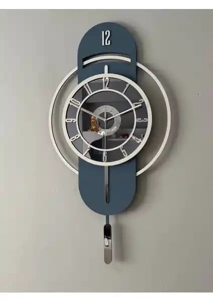 Hıbıscus Ortası Aynalı Ahşap Duvar Saati: Şık ve Fonksiyonel Tasarım Seçenekleri