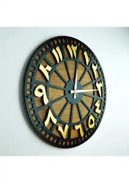 Kayra Saat Kayra Duvar Saati Rustik Şıklık ve Modern Tasarımıyla Dekorasyonunuza Değer Katar