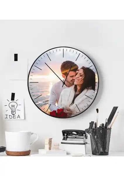 Kişiye Özel Fotoğraflı Duvar Saati ile Evinize Şıklık ve Anlam Katın