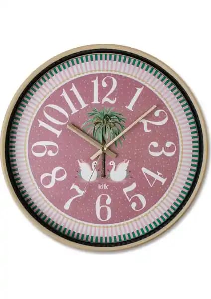 Klik Slim Lake Duvar Saati: Modern ve Şık Tasarımıyla Her Mekana Uyum Sağlar