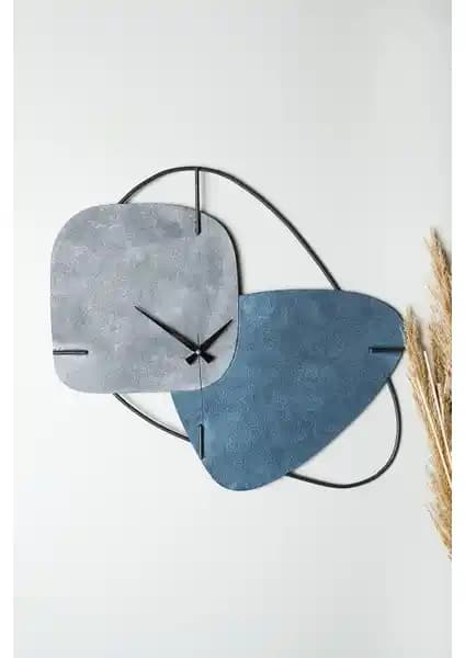 Muyika Design Brazil Metal Duvar Saati: Modern ve Şık Tasarım ile Uzun Ömürlü Dekoratif Saat