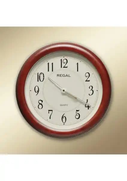 Regal 0912 AIL Masif Ahşap Duvar Saati: Estetik ve Dayanıklılığın Buluşması