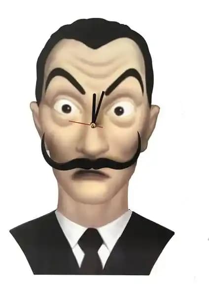 Salvador Dali'nin Sanatsal ve Fonksiyonel Sallanan Duvar Saati Özellikleri ve Tasarımı