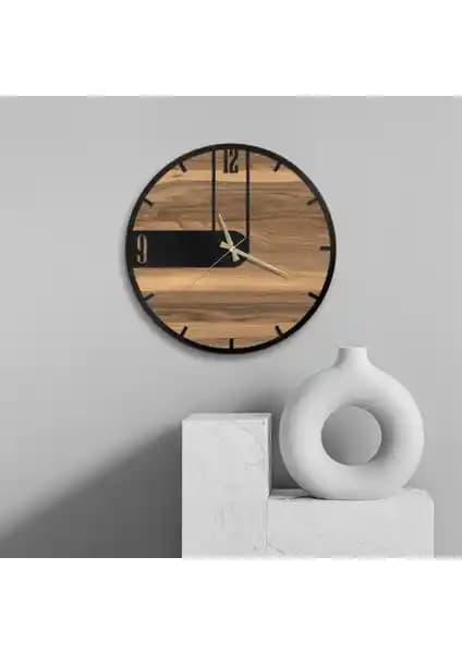Standarts W'clock Dekoratif Duvar Saati: Modern ve Şık Tasarım ile Dayanıklı Kullanım
