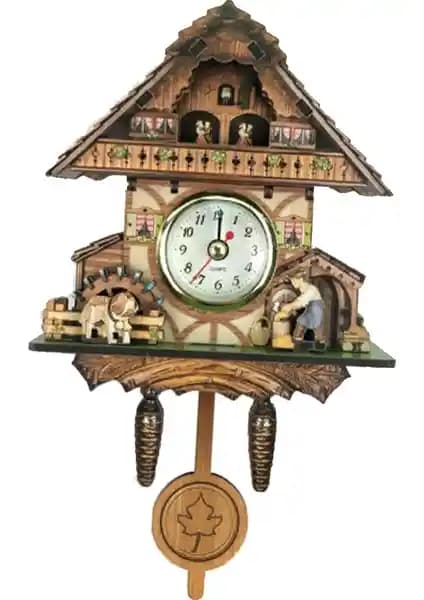 Strade Store Antik Guguklu Duvar Saati: Vintage Şıklık ve Dayanıklılık Sunan Modern Tasarım