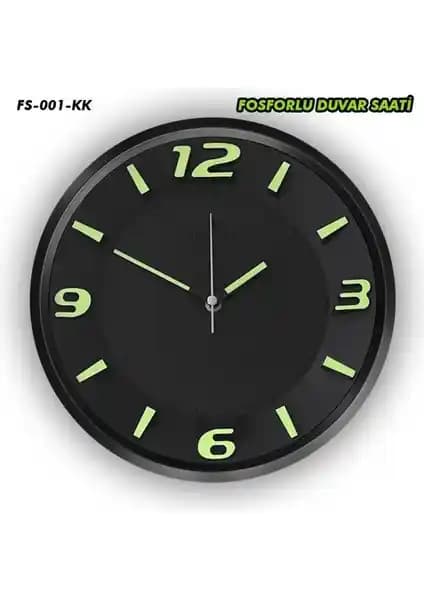 Teknotrust Galaxy Fosforlu Duvar Saati: Modern Tasarım ve Fonksiyonellik Bir Arada