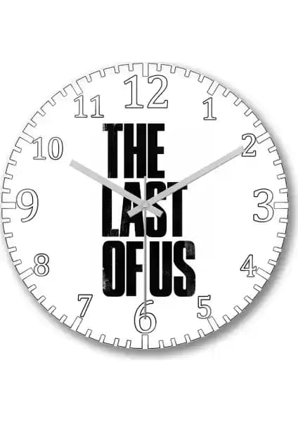 The Last Of Us Logo Duvar Saati: Modern ve Temalı Dekorasyon İçin Şık Bir Seçenek