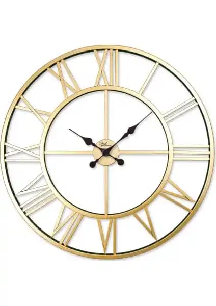 Ultima Regal Ferforje 76 Cm Büyük Duvar Saati Estetik ve Fonksiyonel Tasarım