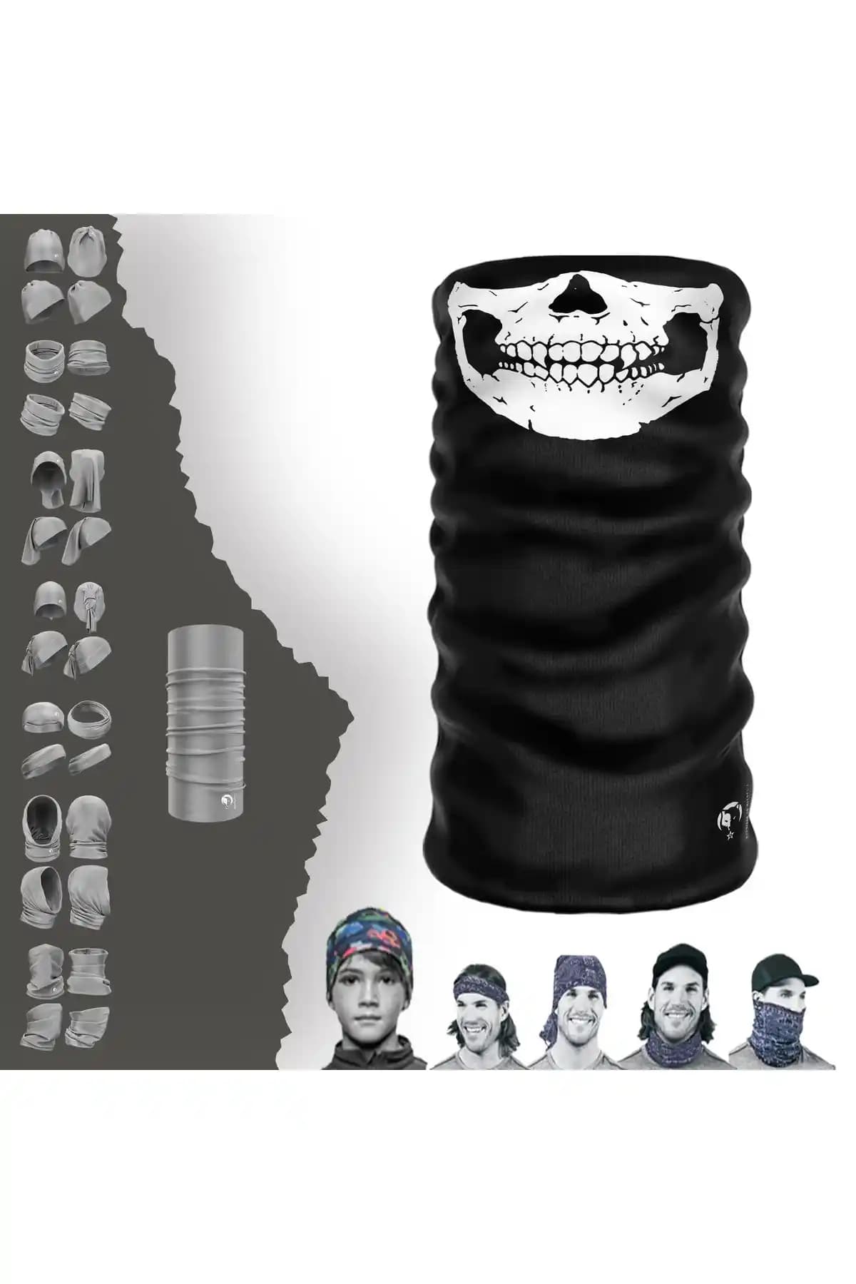 e-Taktik ve Genel Markalar Kuru Kafa Iskelet Maskeleri Karşılaştırması