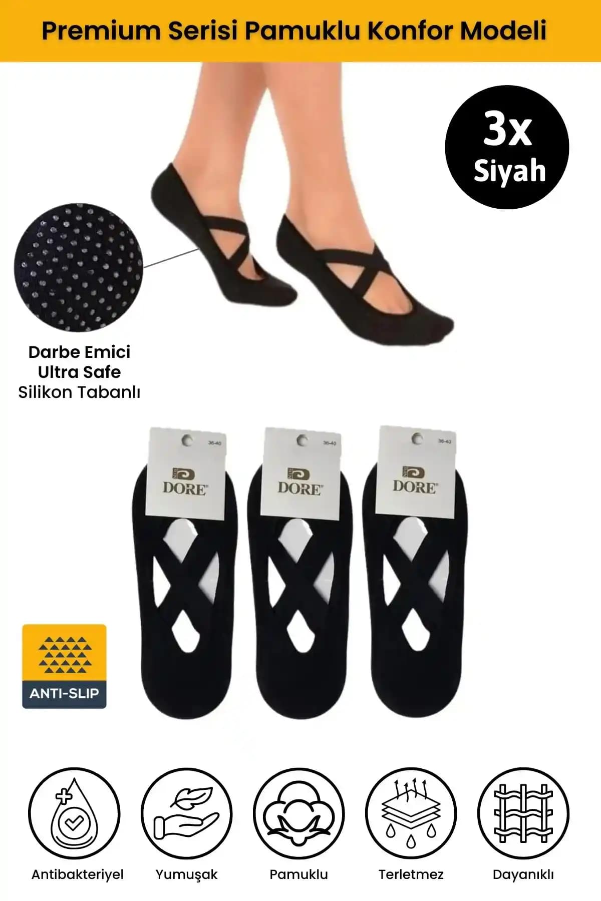 Kadın Kaydırmaz Çorap Karşılaştırması: DORE ve UZARLAR Ürünlerinin Özellikleri