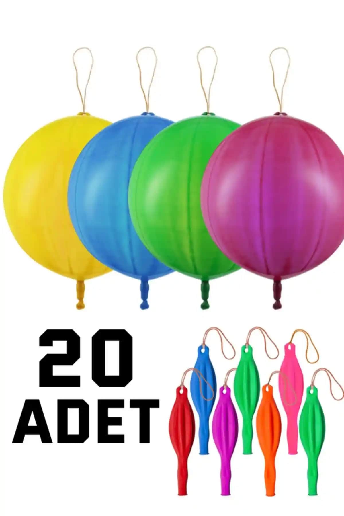 Nistabolje 20 ve 30 Adet Lastikli Zıpzıp Balonları Karşılaştırması ve Kullanım İpuçları