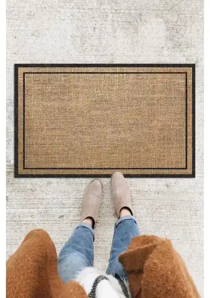 Buket Home Hasır Baskılı Kapı Önü Paspası: Modern Tasarım ve Fonksiyonellik