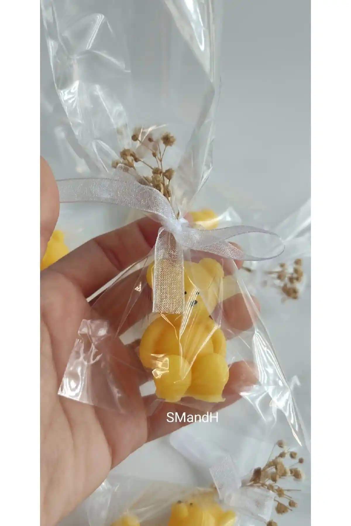 SMandH Jelatinli Ayıcık Mumları: Kişiye Özel, Renkli ve Kokusuz Özel Gün Mumları