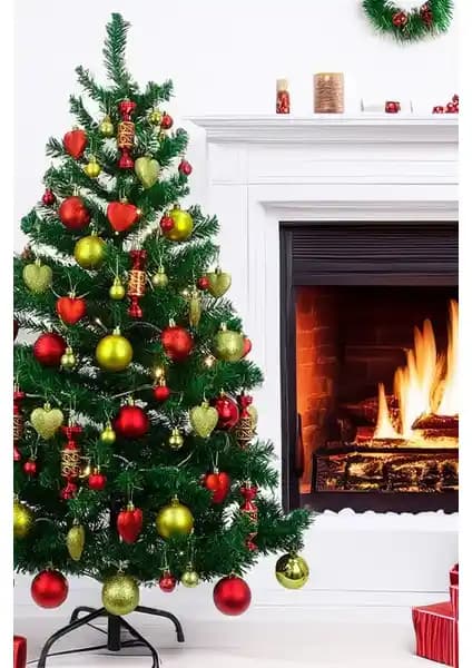 Sole Yılbaşı Çam Ağacı 180 cm 400-450 Dal: Dayanıklı ve Estetik Yılbaşı Dekoru