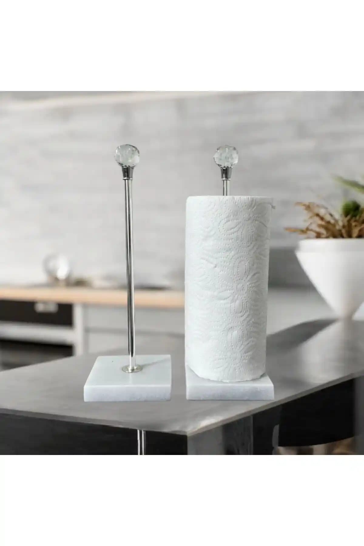 THK STORE Mermer Kağıt Havluluk: Estetik ve Fonksiyonel Mutfak-Banyo Aksesuarı