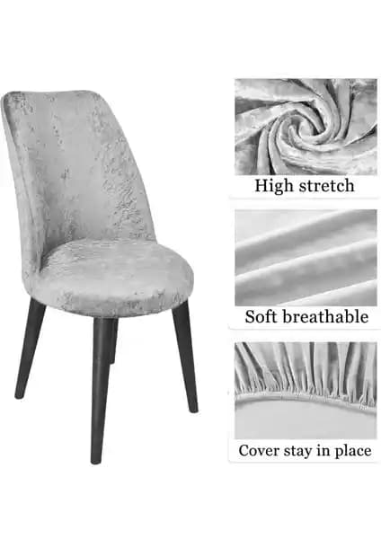 Tuchmall İpek Kadife Sandalye Kılıfı: Şık, Esnek ve Fonksiyonel Koruma Ürünü