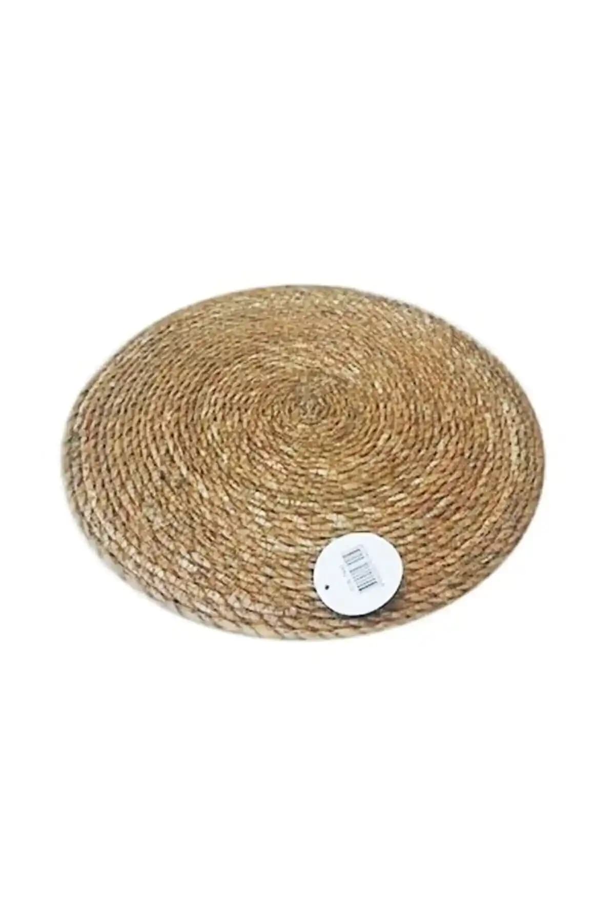 YUNUSOĞLU HOME Hasır Amerikan Servisi Supla Örme Bambu ile Doğal ve Şık Sofra Düzeni