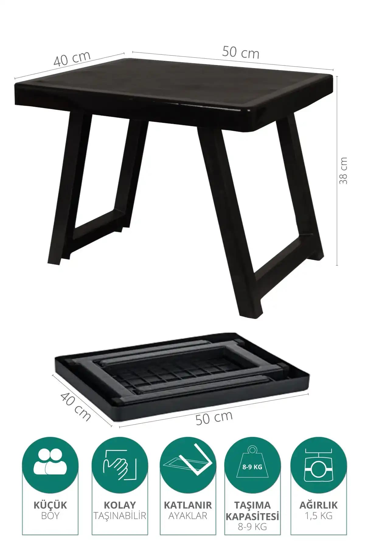 Black Island ve Moblyon Katlanır Plastik Sehpa Karşılaştırması ve Kullanıcı Yorumları 1