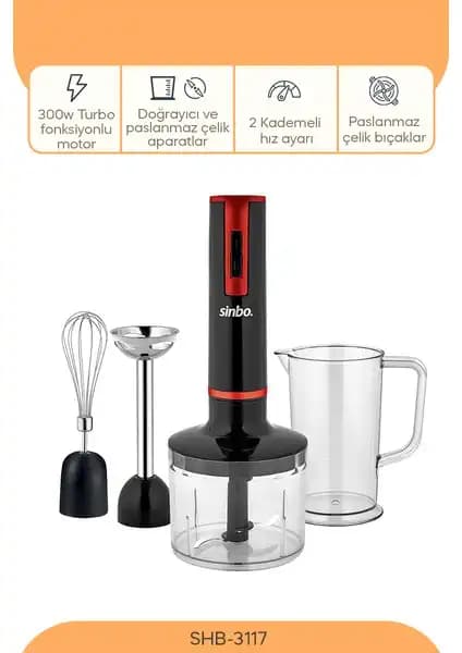 Arzum AR1108-S Smarty Neo ve Sinbo 1000 W Blender Setleri Karşılaştırması 2