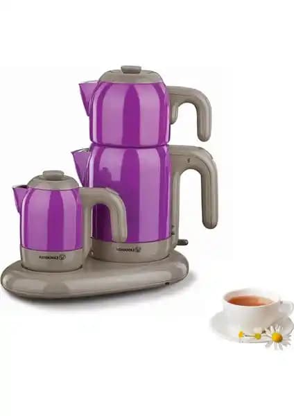Korkmaz A353-07 Mia ve Korkmaz Çayşef InoxSatin Semaver Karşılaştırması