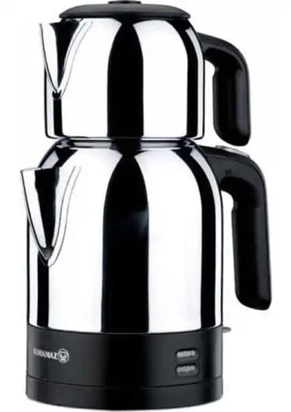 Korkmaz Demkolik InoxSiyah ve Tefal Magic Tea XL Çay Makinesi Karşılaştırması 1