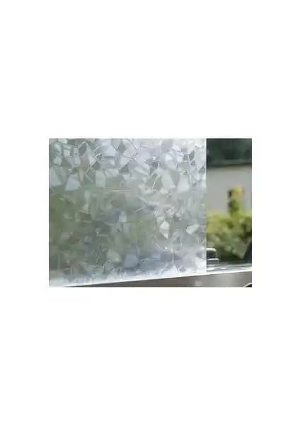 D-C-Fix Cam Vitray ve Rimafol Cam Kumlama Folyosu Karşılaştırması