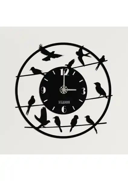 Dekadron Kuş Sürüsü ve MetaQuartz Duvar Saatleri Karşılaştırması