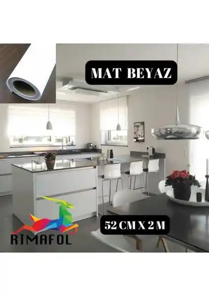 Rimafol Mat Beyaz ve Technosmart Mermer Desenli Folyo Karşılaştırması