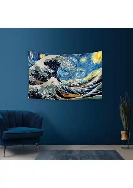 Vagonik Duvar Örtüleri Karşılaştırması: Büyük Dalga ve Piri Reis Haritası Modelleri