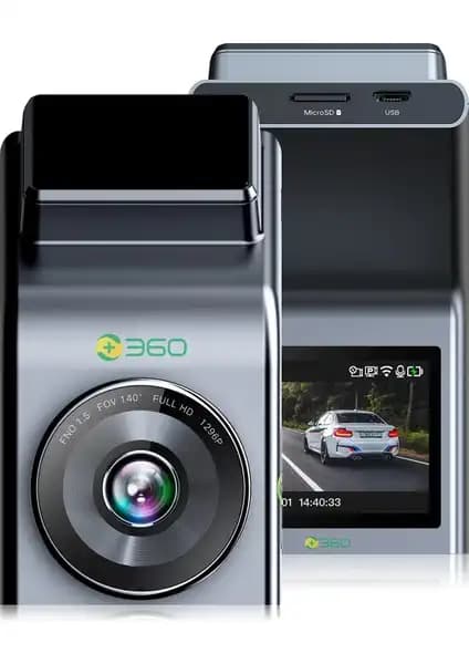 360° G300H Pro 2K QHD ADAS Wi-Fi GPS Araç İçi Kamera Güvenlik ve Konfor Çözümü