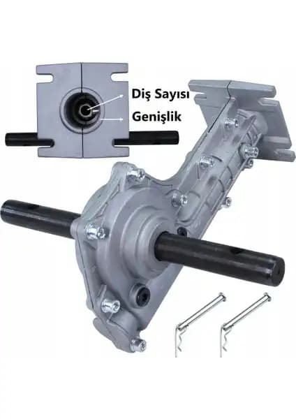 Ablacks Tırpan Çapa Aparatı Gövdesi 26 mm 9 Diş ile Tarım ve Bahçecilik İşlerini Kolaylaştırın