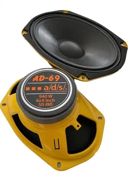 Ads Oval Midrange 940W Profesyonel Ses Sistemi Geniş Alanlar İçin Yüksek Güçlü Çözüm