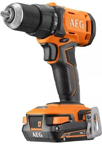 AEG Kömürsüz Darbeli Matkap BS18G4 18V Çift Akülü Yüksek Performanslı Delme ve Vida Sıkma