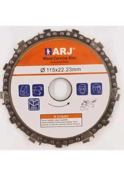 Arj Zincirli Ahşap Testere 115MM: Yüksek Performans ve Dayanıklılık Sunan Profesyonel El Aleti
