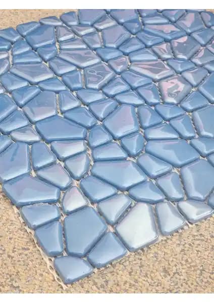 Atölye Öğretmenim Desenli Cam Mozaik Taşı 150 Adet, Estetik ve Dayanıklı Dekorasyon Malzemesi