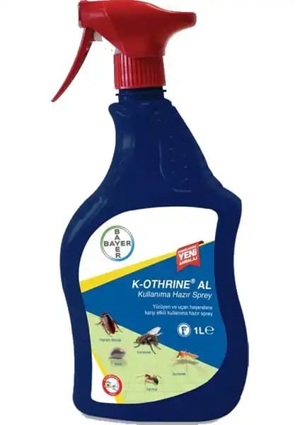 Bayer K-Othrine Al 1 Litre Haşere Kontrol Spreyi ile Etkili ve Pratik Mücadele