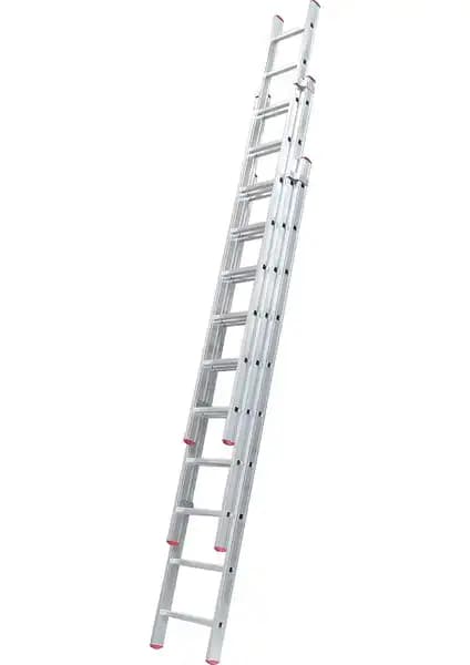 Beykon 3x3 Metre Alüminyum Sürgülü Merdiven Güvenli ve Dayanıklı Çözüm