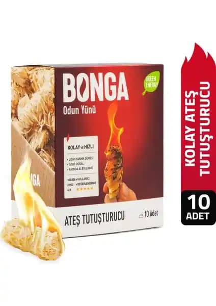 Bonga Şömine ve Mangal Tutuşturucu: Doğal, Güvenli ve Sürdürülebilir Yakıt Seçeneği