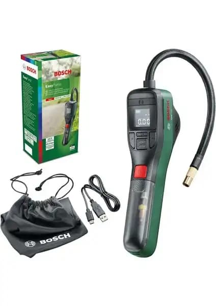 Bosch EasyPump Akülü Hava Kompresörü: Taşınabilir ve Yüksek Performanslı Hava Şişirici