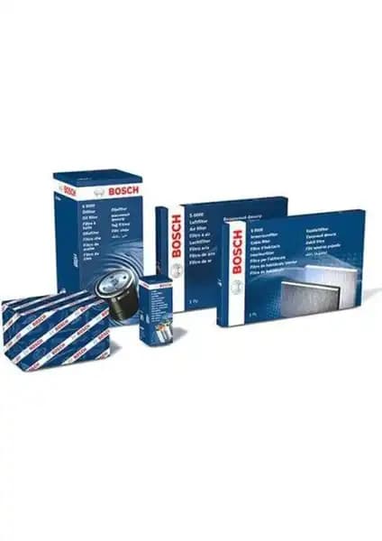 Bosch Ford Focus 2 1.6 Benzinli Filtre Bakım Seti 2008-2011 Uzun Ömürlü Motor Koruması