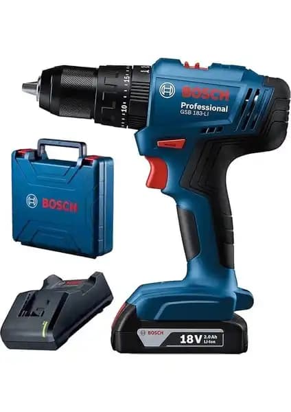 Bosch GSB 183 LI Akülü Darbeli Vidalama: Hafif ve Güçlü Profesyonel El Aleti
