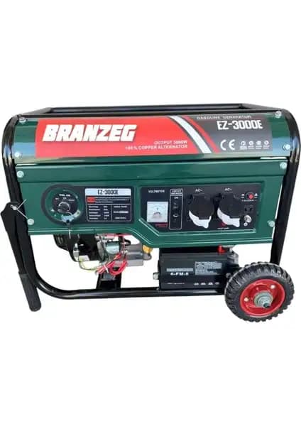 Branzeg 3.5 Kw Benzinli Jeneratör: Dayanıklı ve Güçlü Taşınabilir Enerji Çözümü