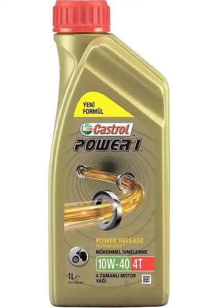 Castrol 4T Power 10W40 Motor Yağı: Performans ve Koruma Odaklı Yüksek Kalite Ürün