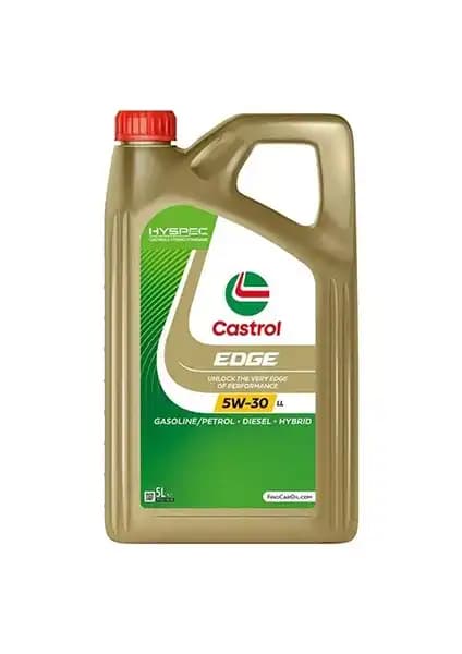 Castrol Edge 5W-30 LL 5 Litre Motor Yağı: Yüksek Performans ve Güç Artırıcı Özellikler