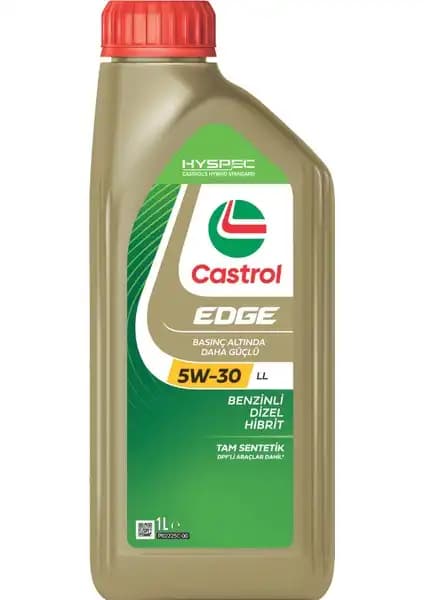 Castrol Edge 5W-30 LL Tam Sentetik Motor Yağı: Yüksek Performans ve Koruma Sağlayan Ürün