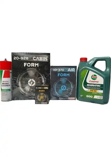 Castrol Ford Focus III Filtre Bakım Seti: Güçlü ve Güvenilir Motor Bakımı İçin Kapsamlı Çözüm