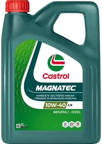 Castrol Magnatec 10W40 4 lt motor yağı ile motor korumasında yüksek performans ve güvenilirlik