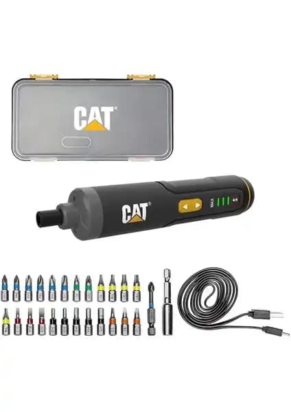 Cat DX1110 3.6V 1.5Ah Akıllı Şarjlı Tornavida Güçlü ve Ergonomik Tasarım