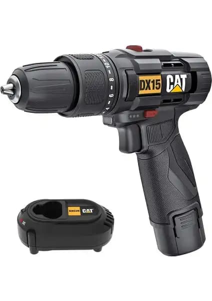 Cat DX15 12V Li-Ion Darbeli Matkap: Güçlü ve Dayanıklı Profesyonel El Aleti