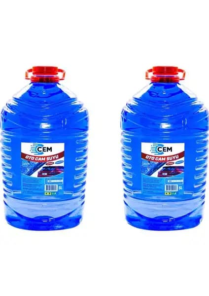 Cem CAR CARE Cam Suyu 5 LT Antifriz İçerikli Kış Güvenliği ve Temizliği Sağlar